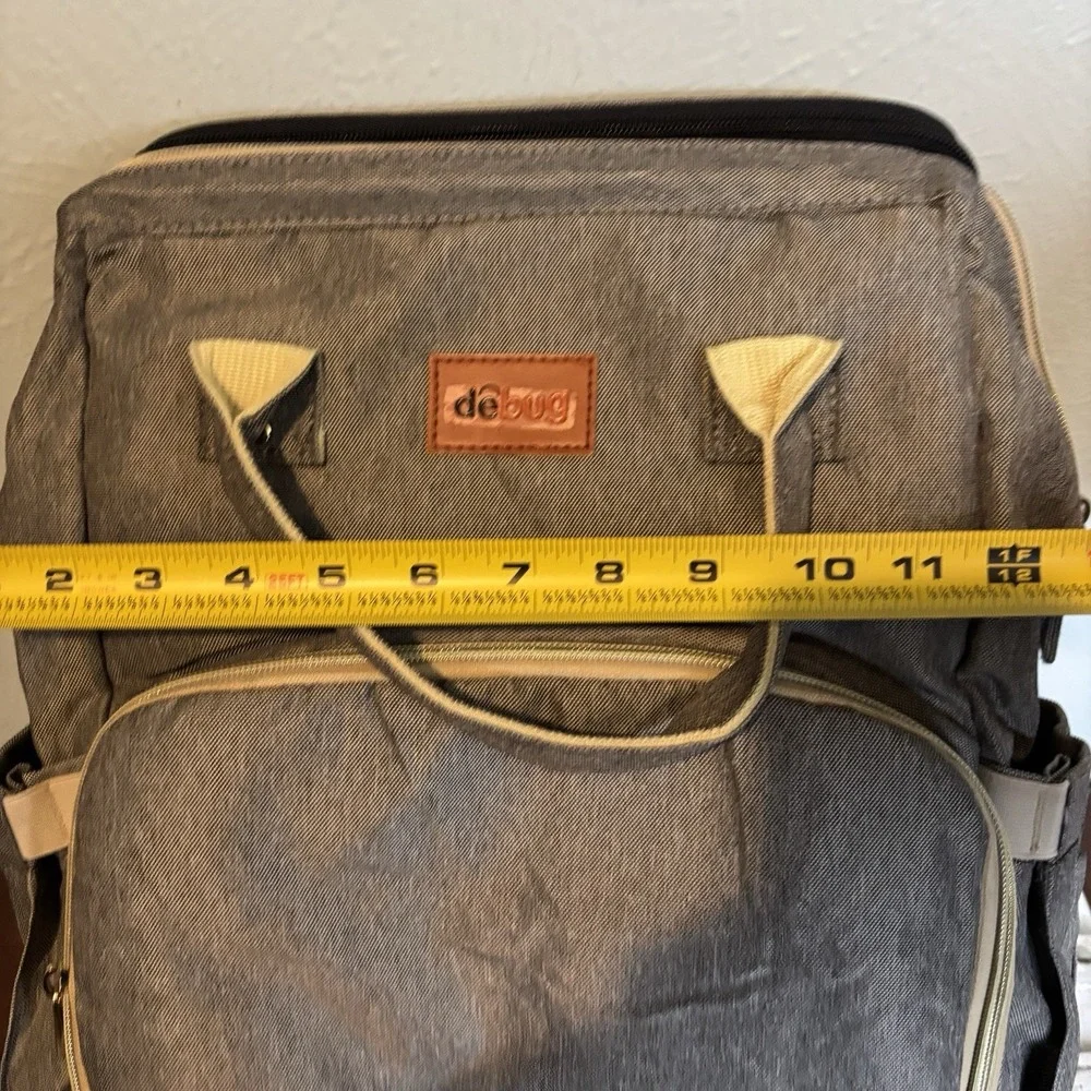 Debug 30L Dual Baby‎ Diaper Bag Backpack - Gray